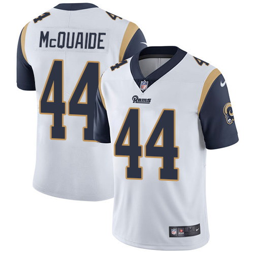 2019 Men Los Angeles Rams #44 McQuaide white Nike Vapor Untouchable Limited NFL Jersey